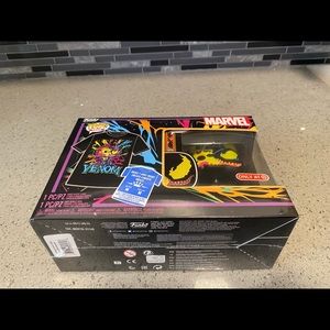 Funko Pop & Tee Black Light Venmo M!!!!